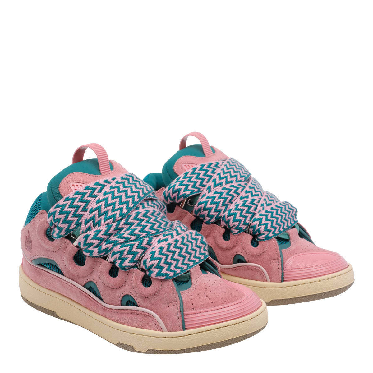 Lanvin Curb Sneakers - Pink - Image 2 of 4