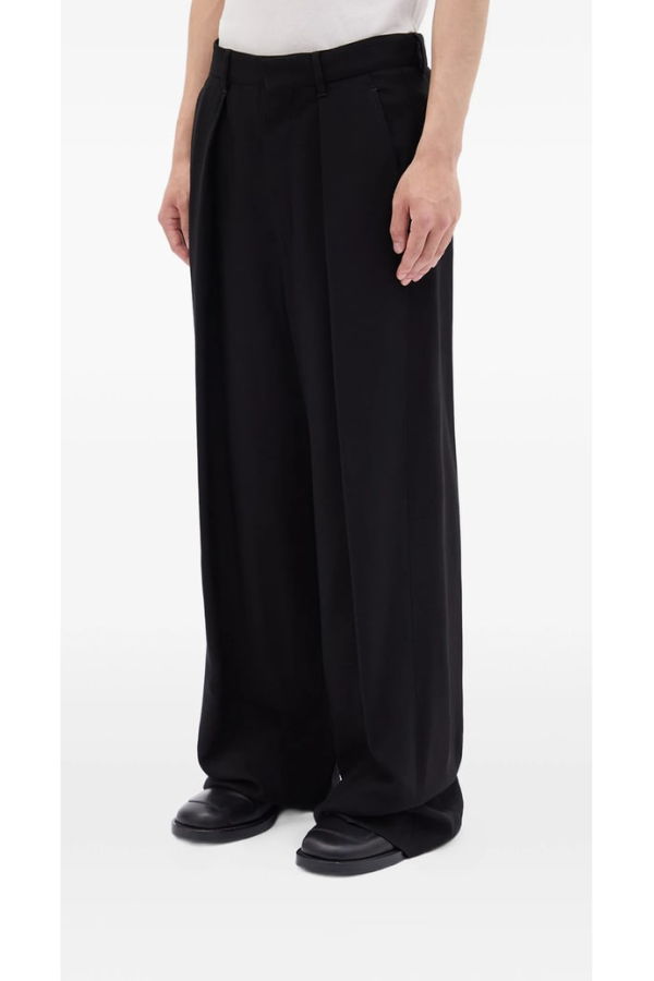 Ann Demeulemeester Pleated Pants - Black