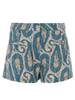 Etro Shorts Con Stampa Paisley - Blue - Thumbnail 1
