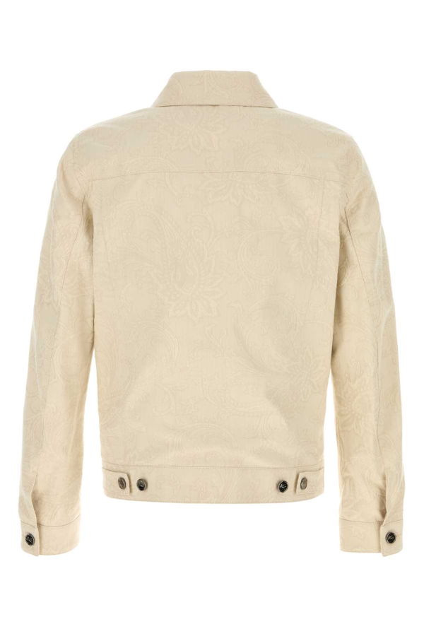 Etro Sand Stretch Denim Jacket