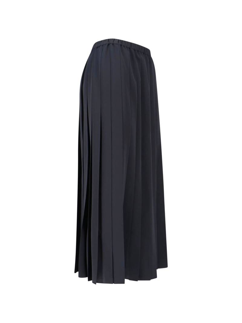 JUNYA WATANABE Pleated Maxi Skirt - Black