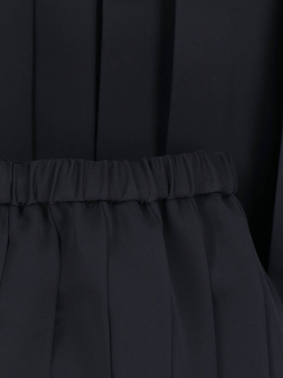 JUNYA WATANABE Pleated Maxi Skirt - Black - Image 5 of 5