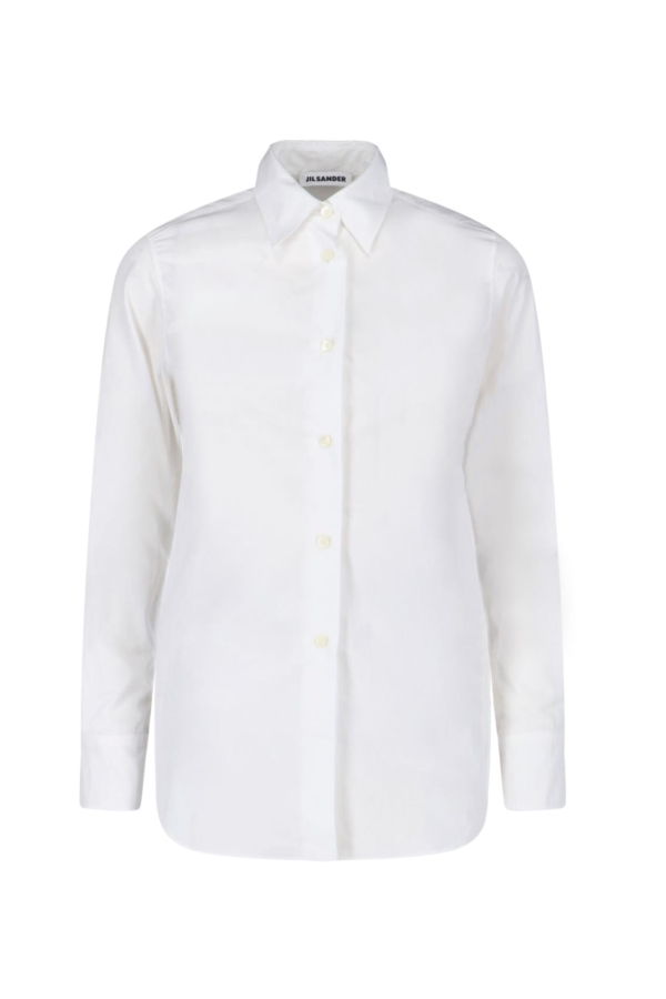 Jil Sander Cotton Poplin Shirt - White