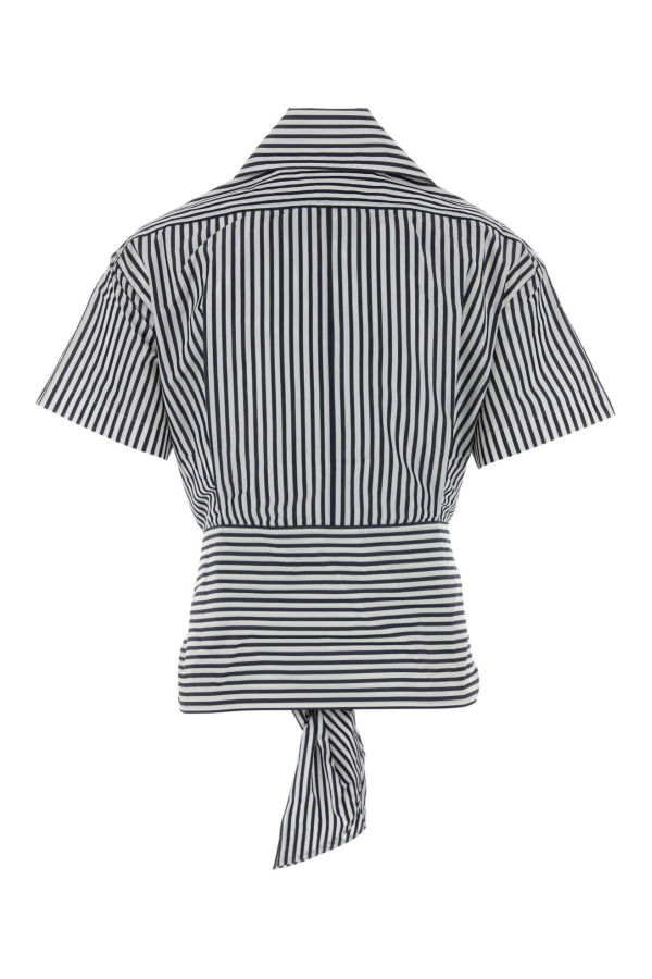 Patou Embroidered Poplin Shirt - Offshorestripes