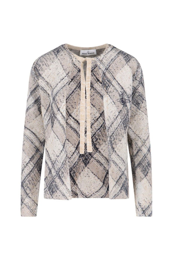 Vivienne Westwood Broken Tartan Cardigan - Multicolor
