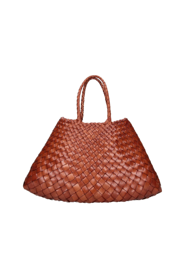 Dragon Diffusion Small Bag Santa Croce - Brown