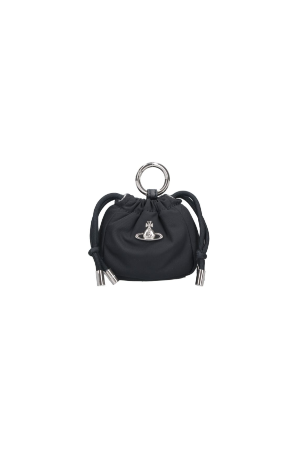 Vivienne Westwood Orb Keychain Pouch - Black