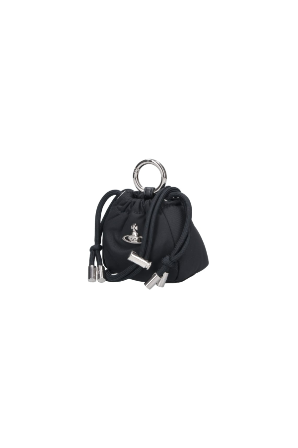 Vivienne Westwood Orb Keychain Pouch - Black