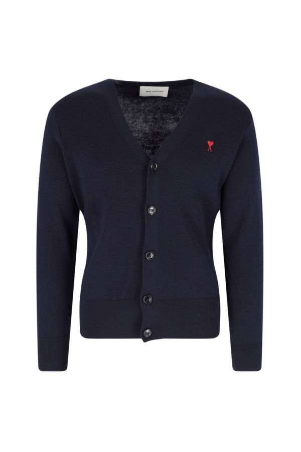 Ami Alexandre Mattiussi Ami De C Ur Cardigan - Blue