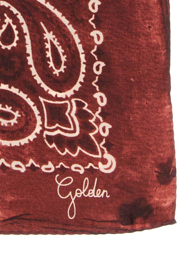 Golden Goose Paisley Scarf - Bordeaux
