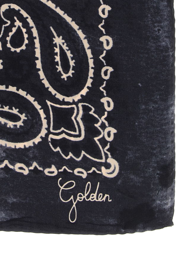 Golden Goose Paisley Scarf - Gray
