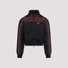 Martine Rose Shrunken Jacket - Black/Burgundy - Thumbnail 1