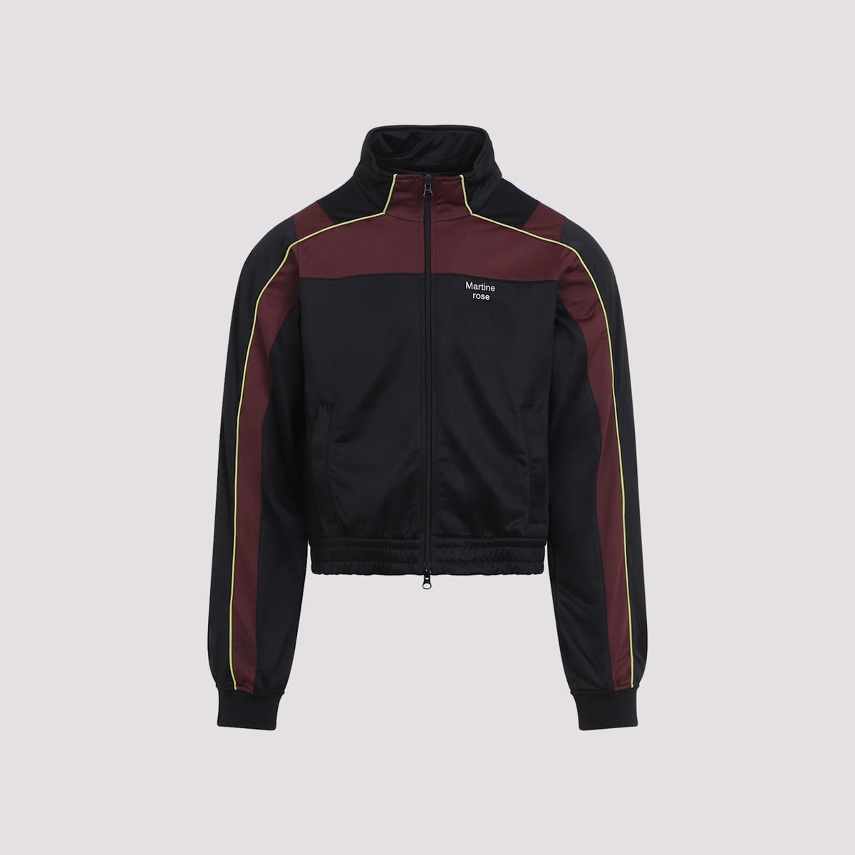 Martine Rose Shrunken Jacket - Black/Burgundy - Image 3 of 5