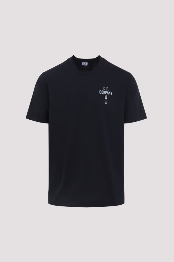 C.P. Company Cotton T-Shirt - Total Eclipse