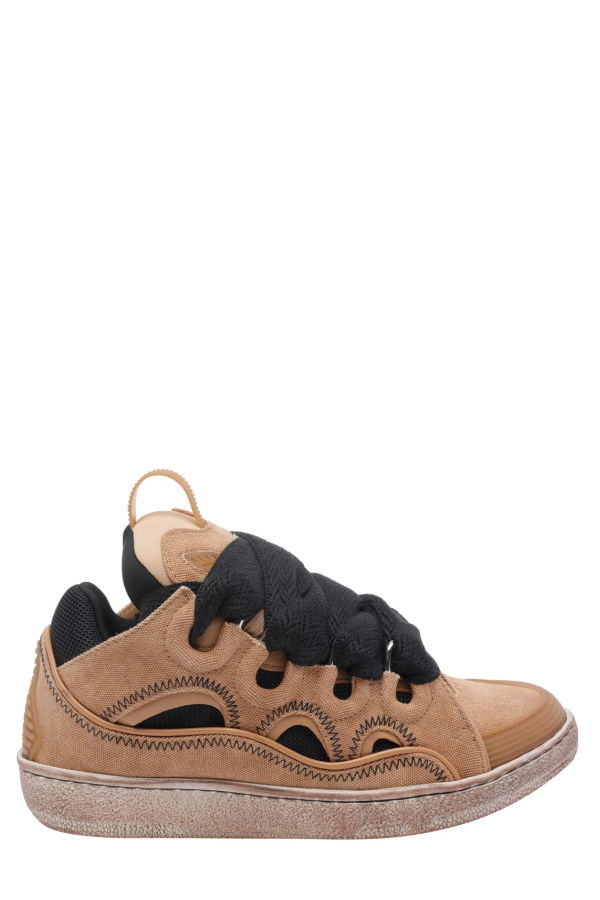 Lanvin Curb Sneakers - Beige