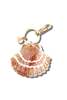 Solar Eclipse Seashell Keychain - Thumbnail 1