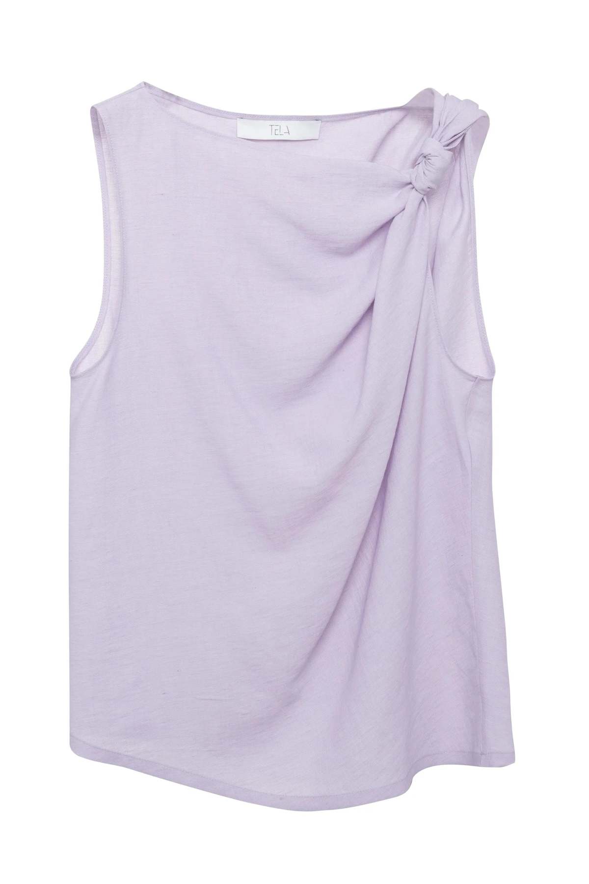 Tela Cody Sleeveless Linen-Viscose Top - Image 1 of 1