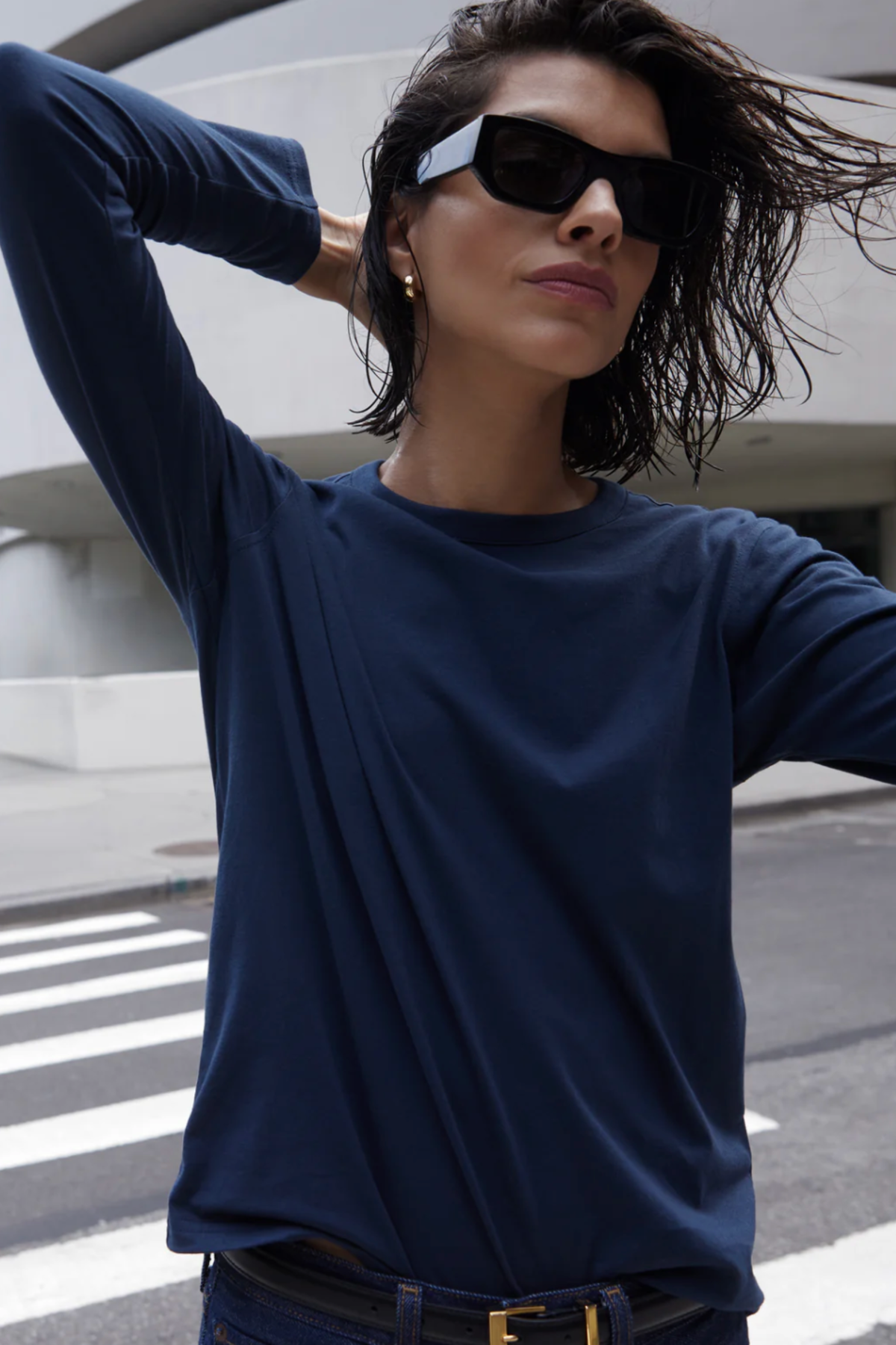 soldout.nyc The Long Sleeve Perfect Tee - Image 1 of 4