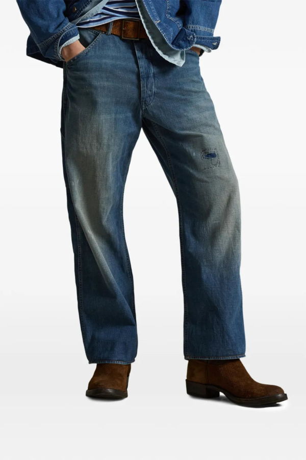 Polo Ralph Lauren Cervere Classic Fit Workwear Jean - Moose River Indigo