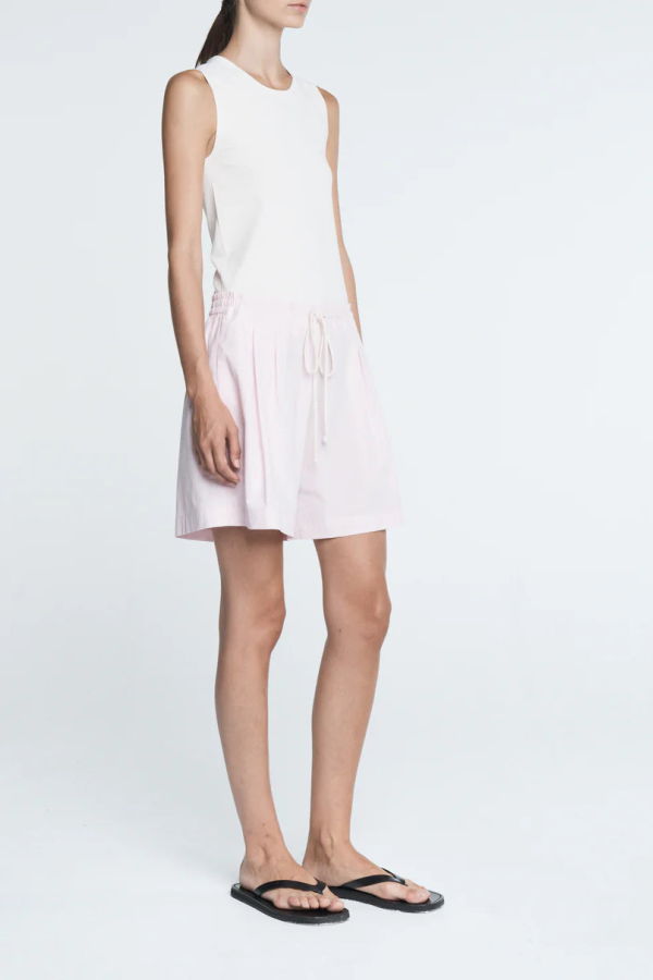 MARIA McMANUS Drawstring Pleat Front Short
