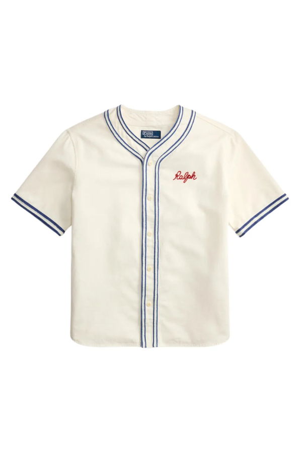 Polo Ralph Lauren Vintage Baseball Jersey - White