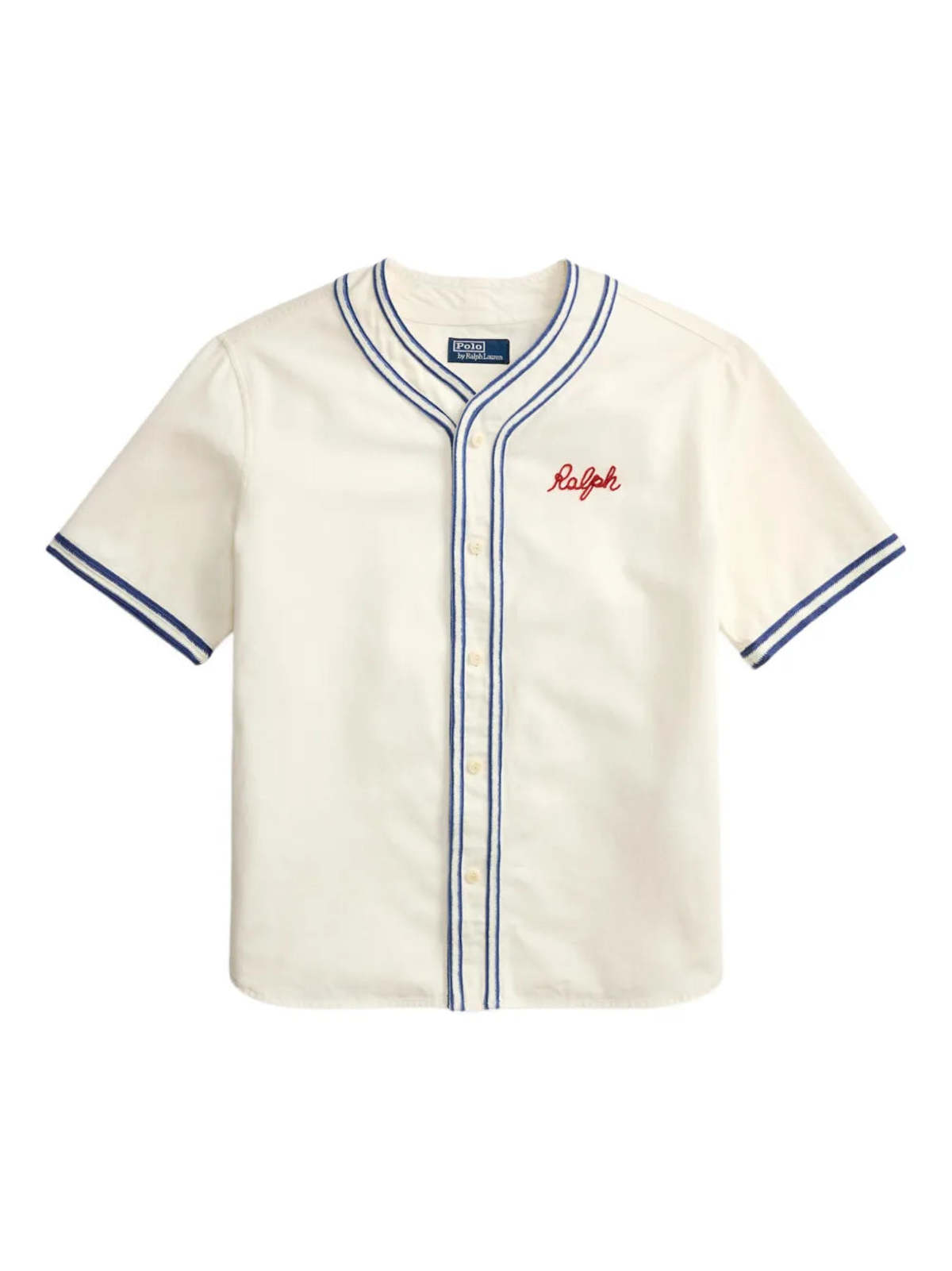 Polo Ralph Lauren Vintage Baseball Jersey - White - Image 1 of 3
