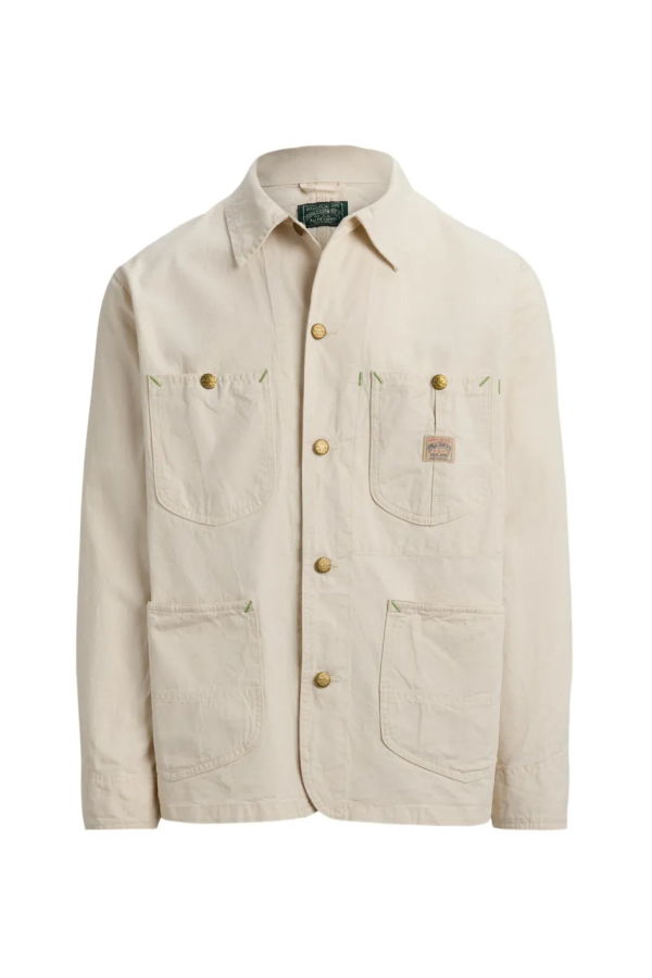 Polo Ralph Lauren Woven Field Jacket - Barlows Cream