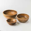 Mela Artisans EarthLines Handcrafted Nested Bowls - Thumbnail 1