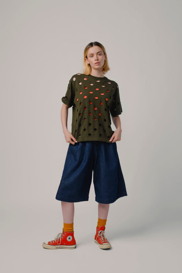 DEGEN Cotton Bind Off Tee