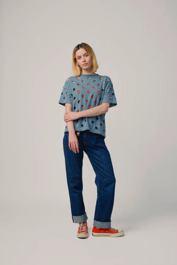 DEGEN Cotton Bind Off Tee