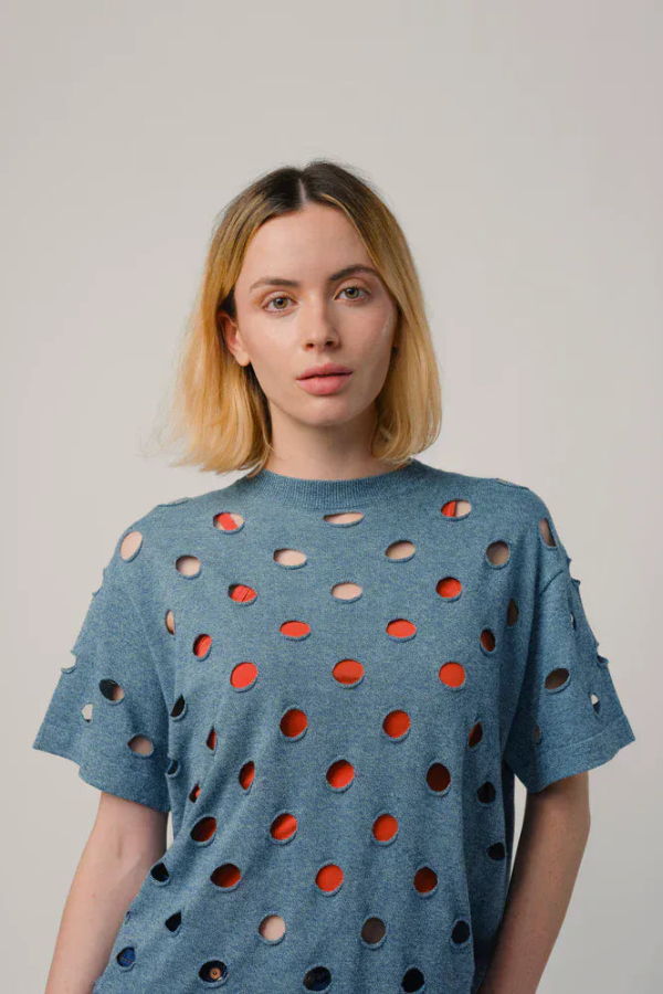 DEGEN Cotton Bind Off Tee