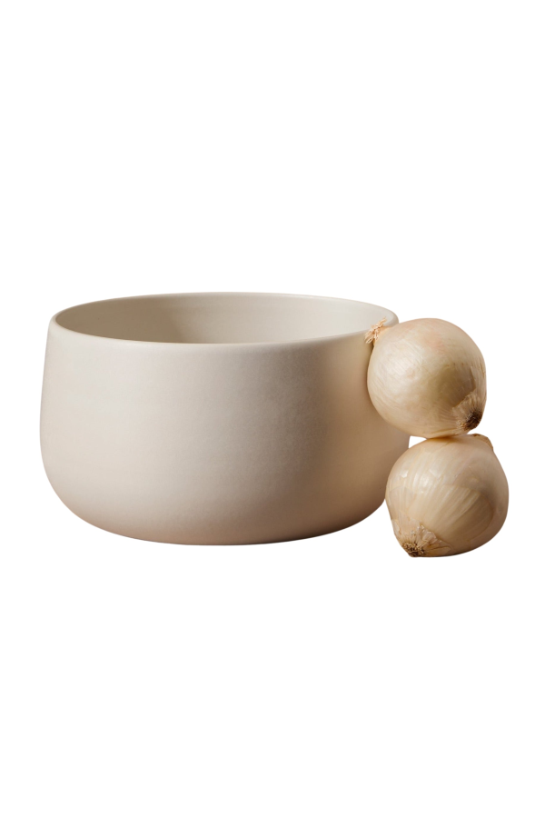 Gharyan Stoneware Stoneware Serving Bowl