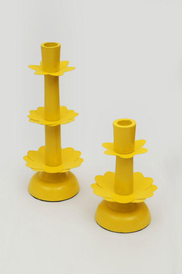 Mela Artisans Sunny Tapered Candleholders