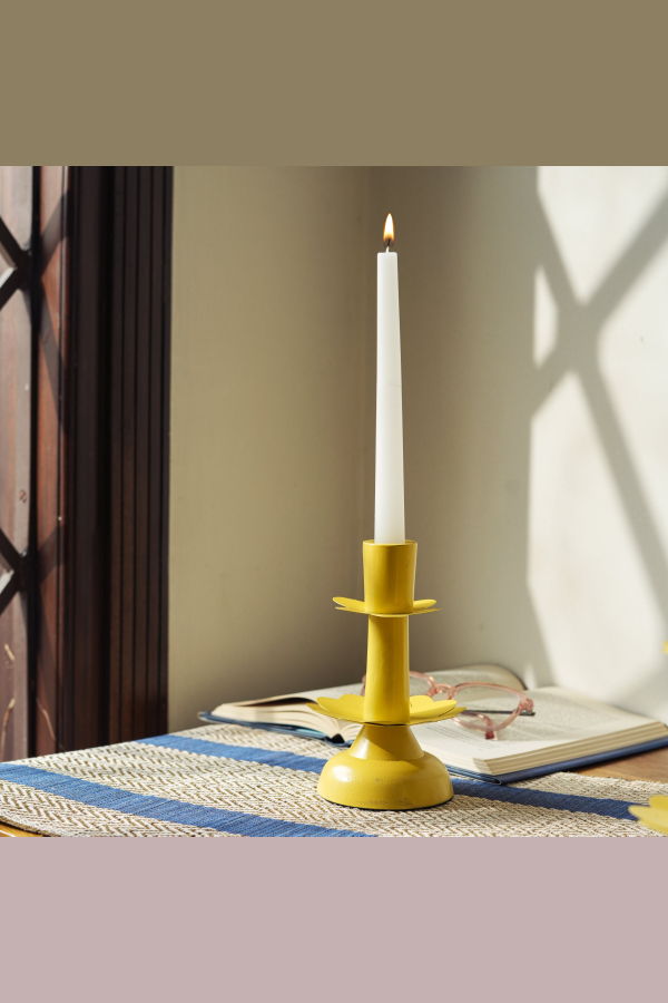 Mela Artisans Sunny Tapered Candleholders