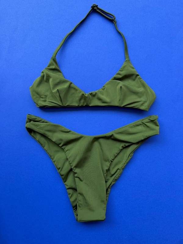 Haight Leila Bikini Bottom - Olive Green