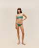 Haight Thin Basic Low Bikini Bottom - Seaweed Green - Thumbnail 2