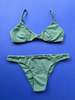 Haight Thin Basic Low Bikini Bottom - Seaweed Green - Thumbnail 3