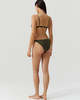 Melissa Odabash Mexico Chain Triangle Bikini Top - Olive - Thumbnail 4