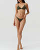 Melissa Odabash Mexico Chain Triangle Bikini Top - Olive - Thumbnail 5