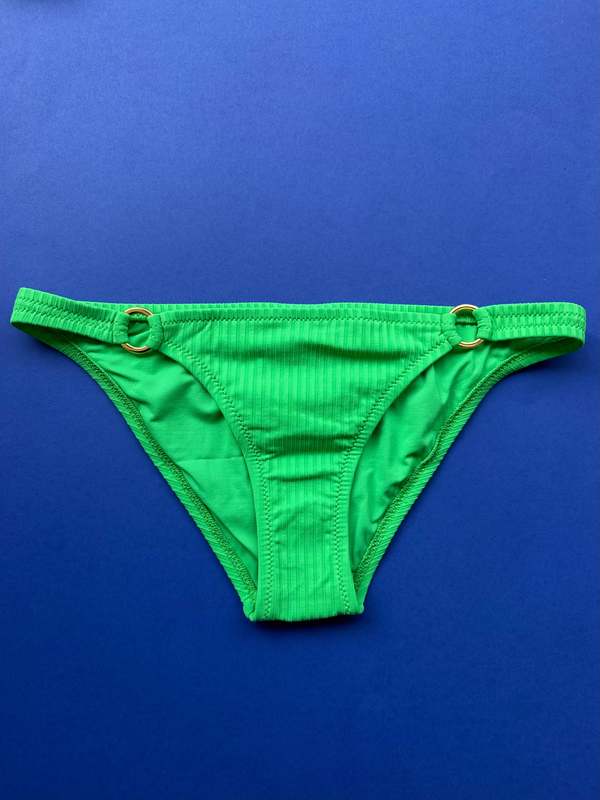 Melissa Odabash Montenegro Bikini Bottom - Green Ribbed Melissa Odabash Montenegro Bikini Bottom - Green Ribbed