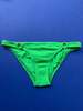 Melissa Odabash Montenegro Bikini Bottom - Green Ribbed - Thumbnail 1