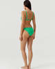 Melissa Odabash Montenegro Bikini Bottom - Green Ribbed - Thumbnail 2