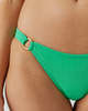 Melissa Odabash Montenegro Bikini Bottom - Green Ribbed - Thumbnail 3