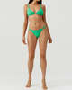 Melissa Odabash Montenegro Bikini Bottom - Green Ribbed - Thumbnail 6