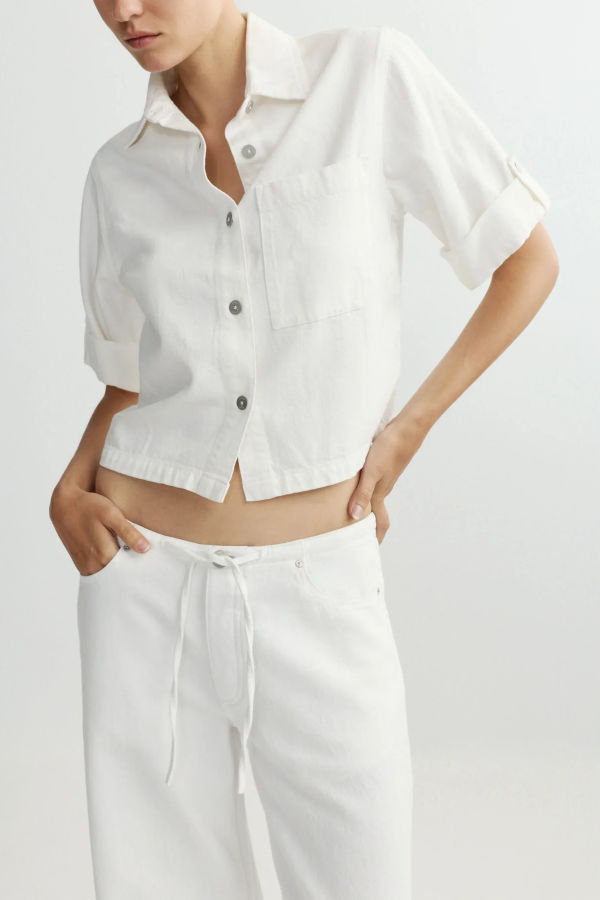 DL 1961 Montauk Cuffed Sleeve Shirt