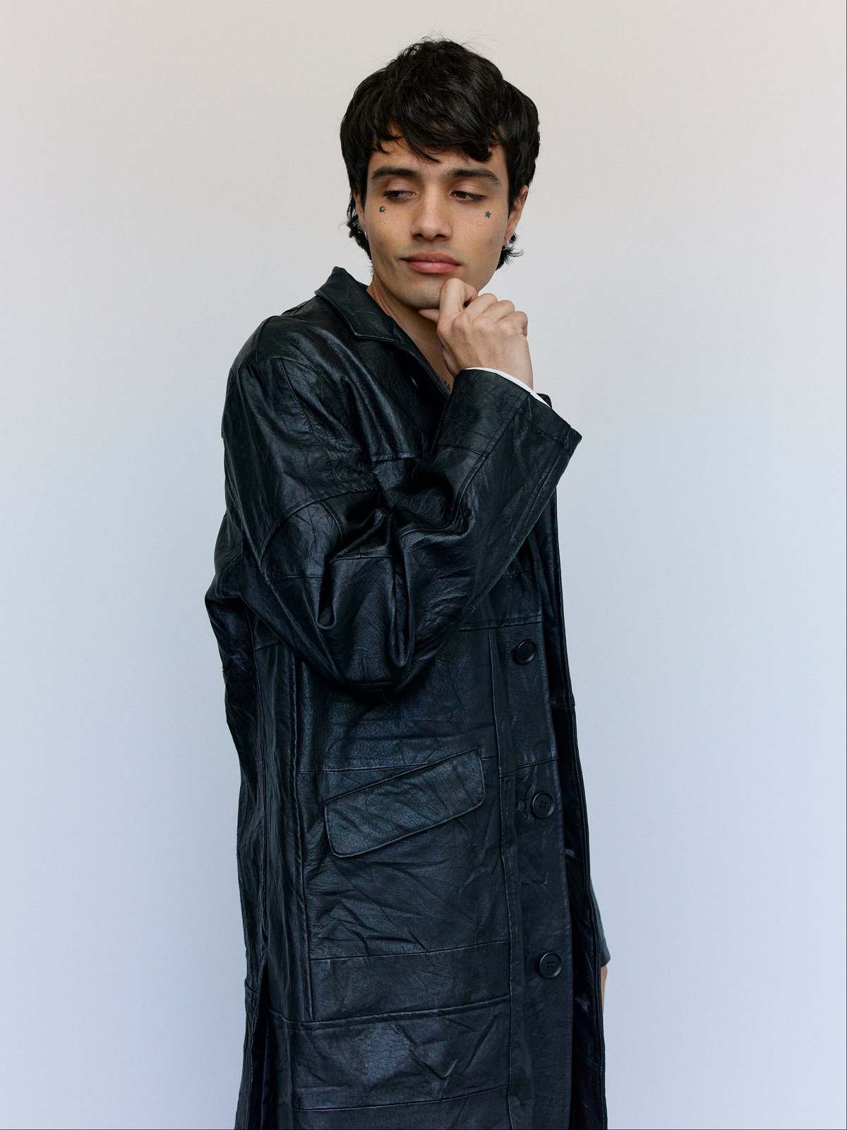 Old Park Leather Chesterfield Jacket - Image 1 of 12