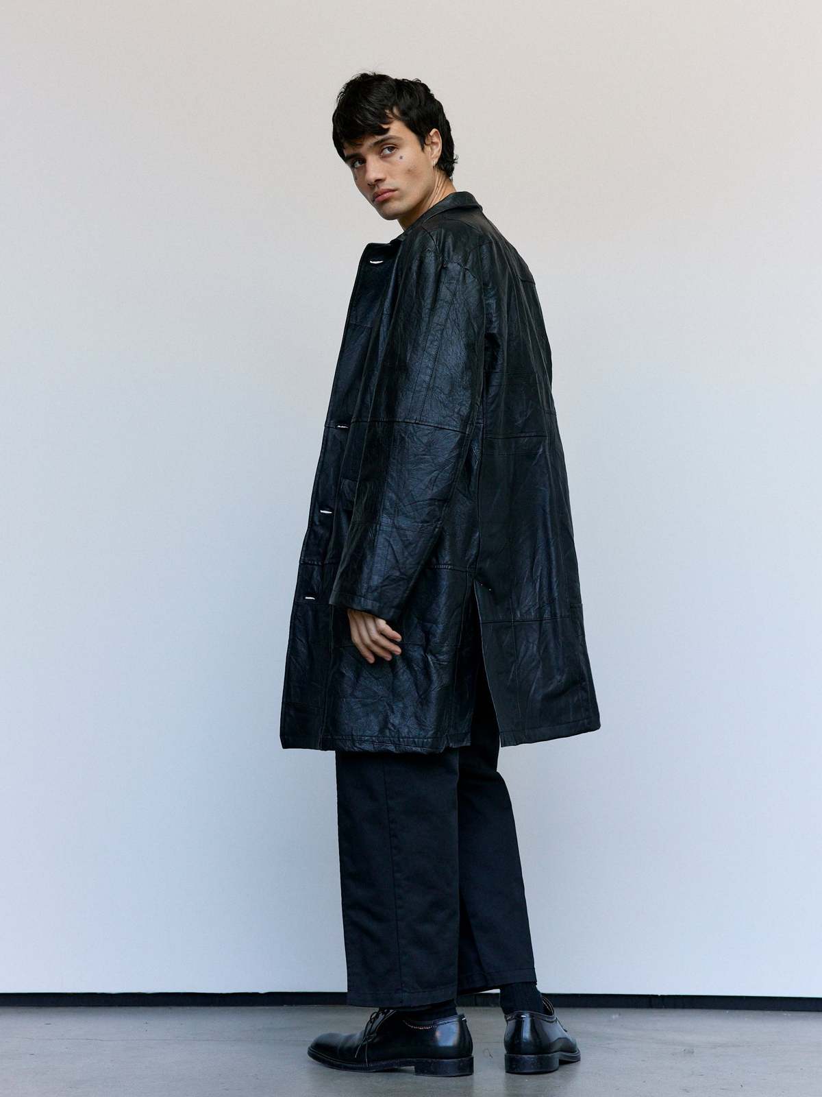 Old Park Leather Chesterfield Jacket - Image 5 of 12