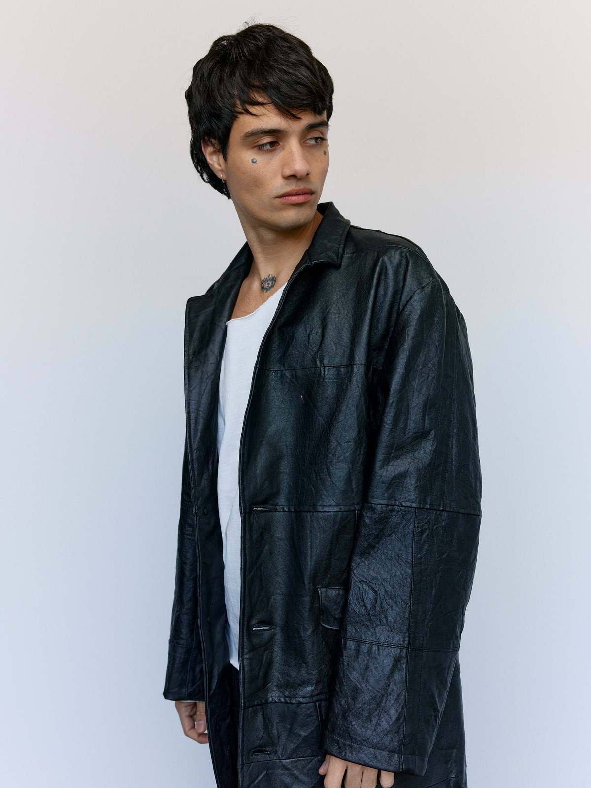 Old Park Leather Chesterfield Jacket - Image 6 of 12