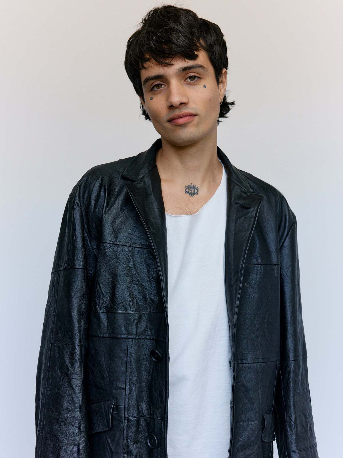 Old Park Leather Chesterfield Jacket - Image 9 of 12