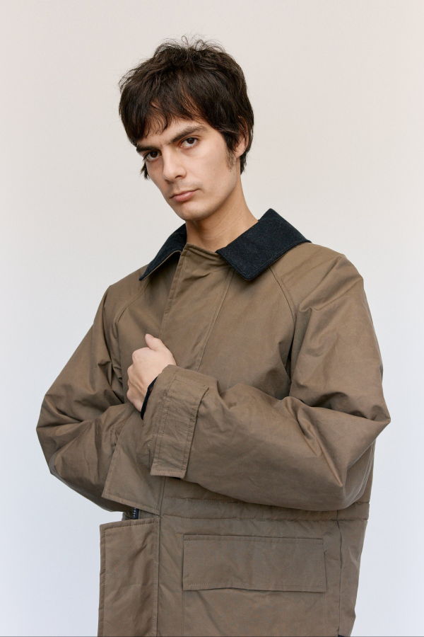 GR10K Waxed Padded Parka